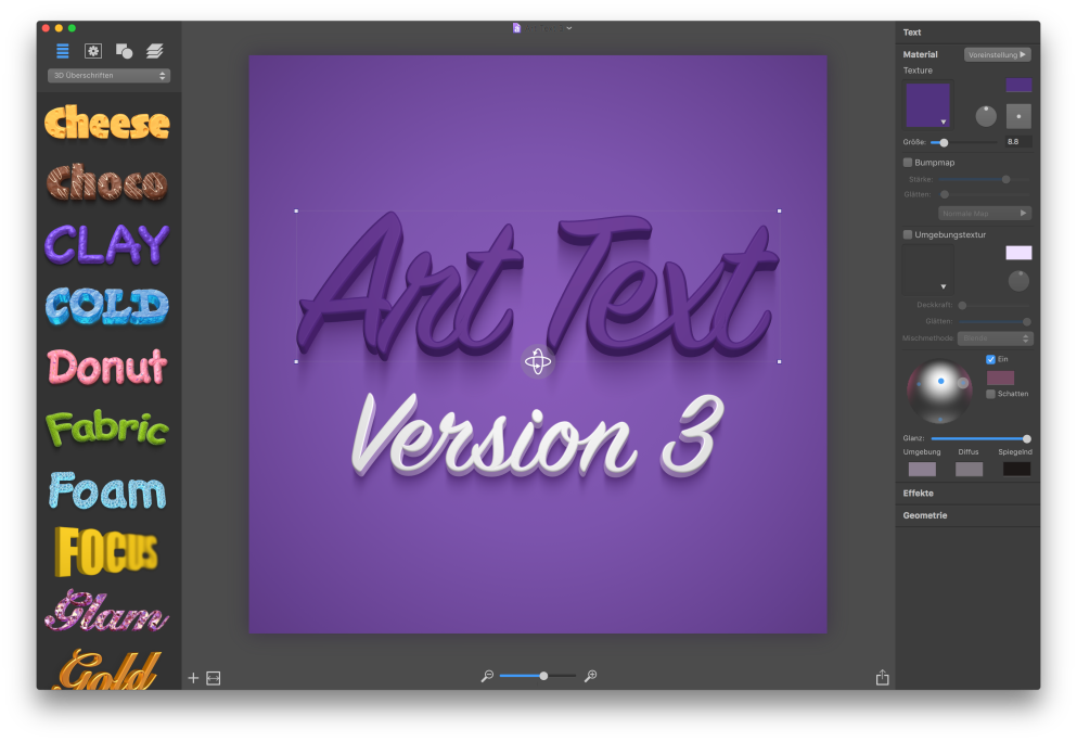 Art Text 3 Mac